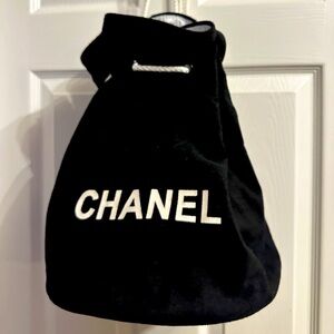 Like Cc Black Drawstring Bag